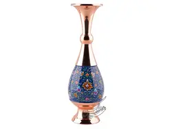 گلدان مس و پرداز سایز 30 سانتی