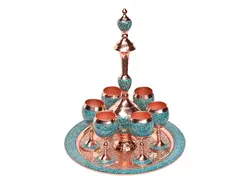 سرویس شربت خوری فیروزه کوبی