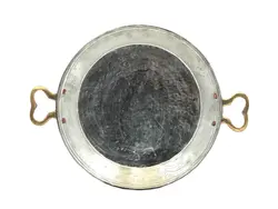 ماهیتابه مسی دسته دار