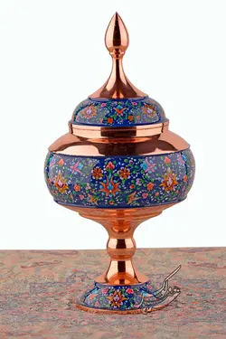 شکلات خوری مس و نقاشی بزرگ سایز 30