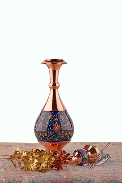 ست شکلات خوری و تنگ مس و پرداز