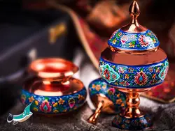 شکلات خوری مس و پرداز سایز متوسط