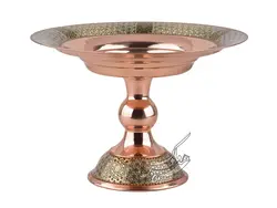 شیرینی خوری مس و خاتم کاری