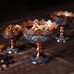 آجیل خوری مس و پرداز 16 سانتی آقاجانی