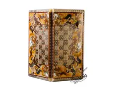 تخته نرد و شطرنج خاتم طرح مینیاتوری