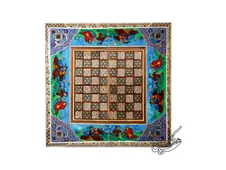 تخته نرد و صفحه شطرنج نقاشی خاتم