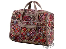 کیف مسافرتی سنتی طرح خورشیدی ترمه