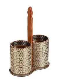 جا قاشقی خاتم کاری