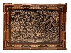 تابلو قلم زنی سه بعدی