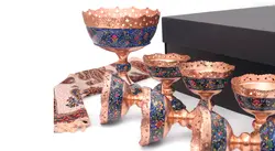 ست اجیل خوری مس و پرداز