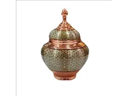 قندان خاتم کاری32 سانتی