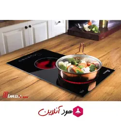 اجاق برقی شیشه ای بیمکث مدل MG0022 مشکی