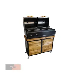 باربیکیو ذغالی گازی مدل BCG-C100 TKH