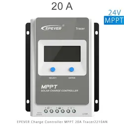 شارژ کنترلر 20A و 24V سری MPPT مدل Tracer2210AN برند EPEVER