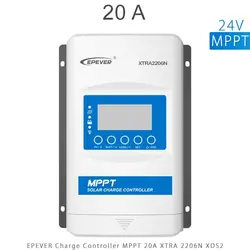 شارژ کنترلر 20A و 24V سری MPPT مدل XTRA2206 برند EPEVER