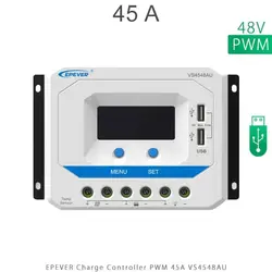 شارژ کنترلر 45A و 48V مدل VS4548AU سری PWM برند EPEVER