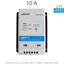 شارژ کنترلر 10A و 24V سری MPPT مدل TRIRON 1206N برند EPEVER