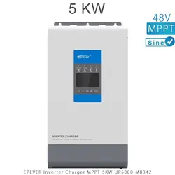 اینورتر شارژر 5KW و 48V سری MPPT تمام سینوسی مدل UP5000-M8342 برند EPEVER