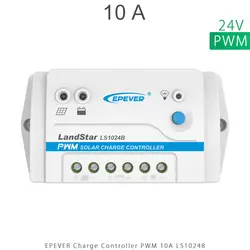 شارژ کنترلر 10A و 24V مدل PWM سری LS1024B برند EPEVER