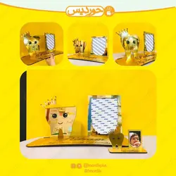 استند دندونی بزرگ به همراه قاب عکس کد 0128