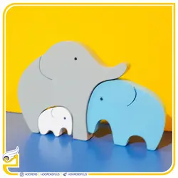 پازل خانواده فیل