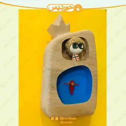 ساعت کودک کد P2 پسر عینکی (عمودی اناری)