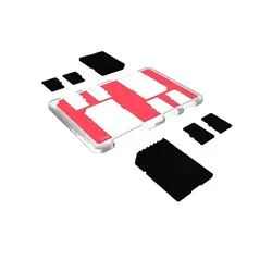 کیف کارتی محافظ حافظه جی جی سی مدل MCH-SDMSD6CN
