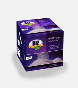 پودرنبات بیز با طعم گل گاوزبان