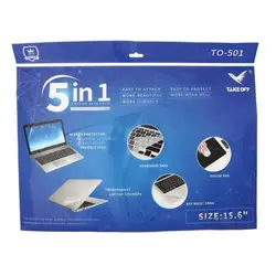 ست 5 تکه روکش لپ تاپ to-501