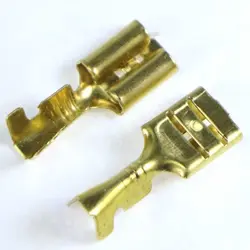 سوکت سر سیم کولری samaset  برنجی