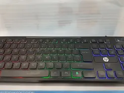 صفحه کلید طرح اچ پی  RGB مدل K550F