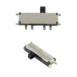 سوییچ دو حالته کشویی 8 پین SMD 9.7*2.7*1.4