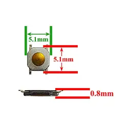 سوییچ SMD 5.1*5.1*0.8