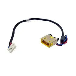 سوکت شارژر با کابل لپ تاپ لنوو G400/G410/G500/G510