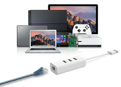 تبدیل USB3 به لن گیگ و هاب USB3 تی پی لینک UE330