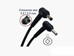 شارژر لپ تاپ ایسوس 19 ولت 4.74 آمپر 90 وات سوکت 2.5*5.5 پارت ADFP-90SB BB برند GIMO