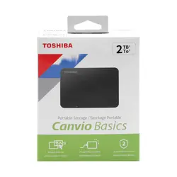 هارد اکسترنال 2 ترابایت TOSHIBA مدل CANVIO BASICS