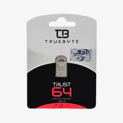 فلش مموری 64 گیگ مدل TRUST برند TRUEBYTE
