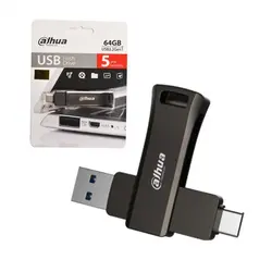 فلش مموری 64 گیگ USB C + USB 3.2 برند DAHUA مدل DHI-USB-P629-32