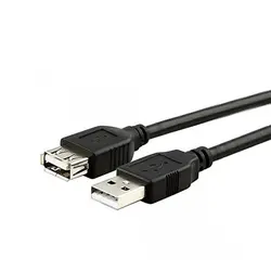 کابل افزایش طول یو اس بی 60 سانت V-NET