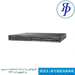 سوییچ 24 پورت سیسکو WS-C2960X-24TD-L | انواع سوییچ شبکه