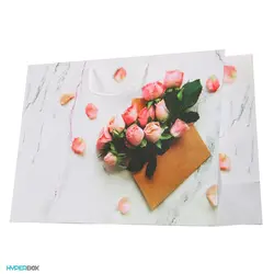 ساک دستی طرح پاکت رز