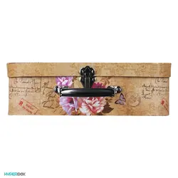 جعبه هدیه چمدانی طرح Butterfly
