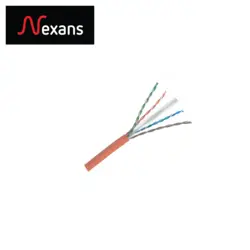 کابل شبکه 305 متری cat6 برند nexans