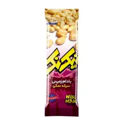 بادام زمینی سرکه ای کوچک40g نیک نک