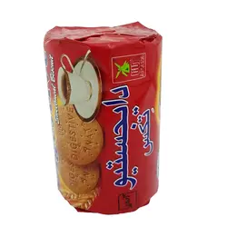 بیسکویت دایجستیو سبوس دار ساده آناتا مقدار 180 گرم