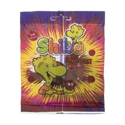 پاستیل شیبا طرح لواشکی وزن 65 گرم