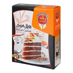 پودرکیک نیمه آماده رویال هویج رشد 600 گرمی رشد