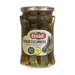 خیار شور قلمی اصالت مقدار 700 گرم