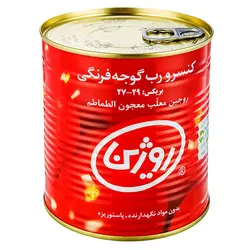 رب گوجه فرنگی روژین تاک مقدار 800 گرم